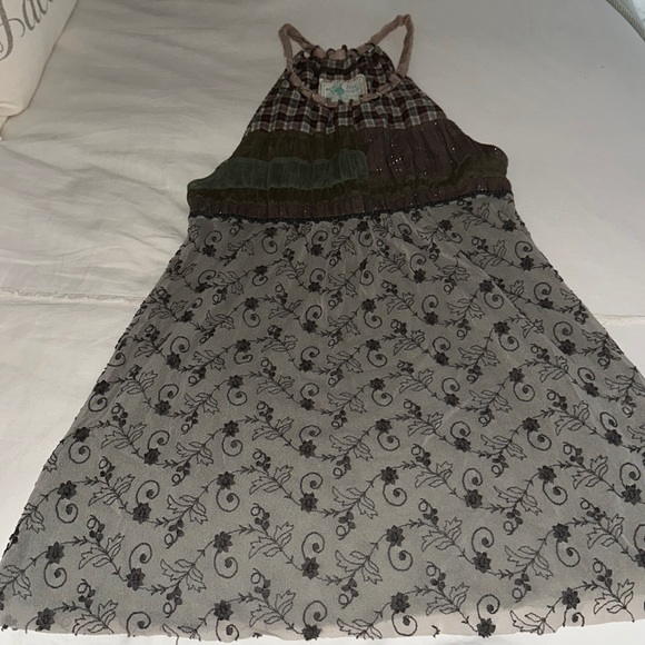 Free people patchwork halter tank - Picture 1 of 5